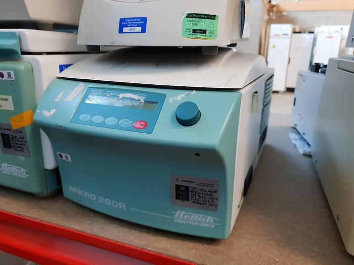 Used Hettich Mikro 200R Centrifuge