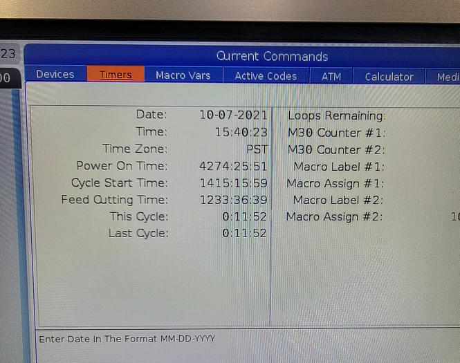 Used 2018 HAAS VF-2 CNC Vertical Machining Center *** Low Hours***
