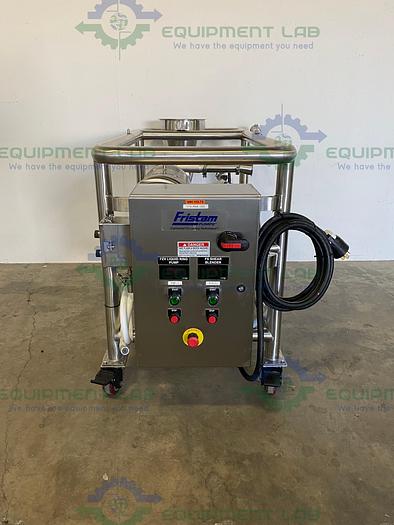 Used Fristam Powder Mixer/Emulsion Skid FS-3522 High Shear Emulsifier & FZX2100 Pump