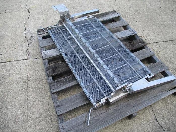 Used Conveyor; Outfeed Wire Belt; 35"Wx2'L