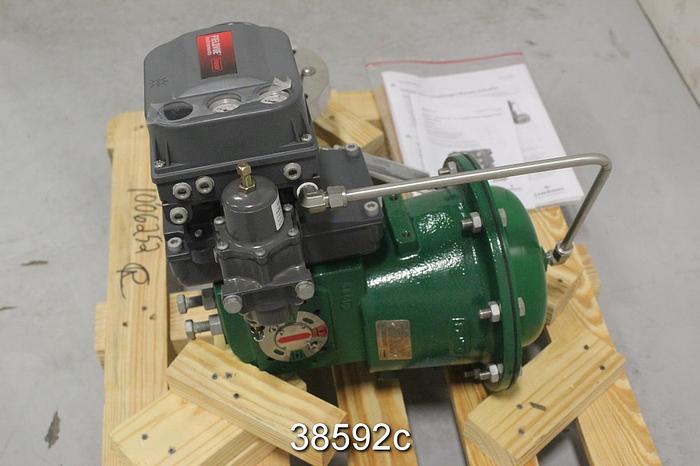 Unused Fisher 3" Vee Ball Control Valve, V150, 2052 Actuator, DVC6200 Positioner, Unused #38592