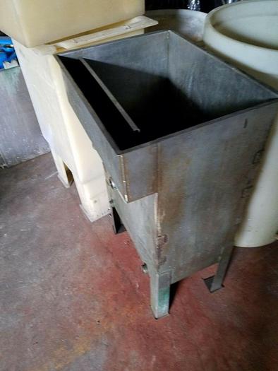 Used Stainless Steel Rinsing Tanks Counter Flow Rinse Dipping Dying Electroplate