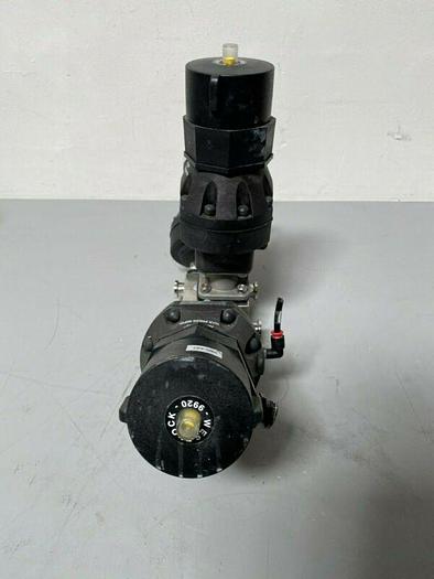 Used 3 ITT Pure-Flo A209 Stainless Steel Diaphragm Valves w/ Position Monitor