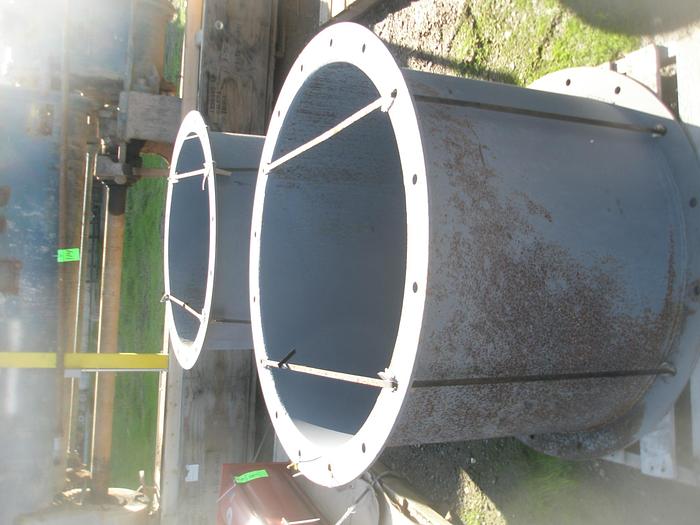 Used Valve, Butterfly, 36", C/st, Trivaco, (2) #C738103