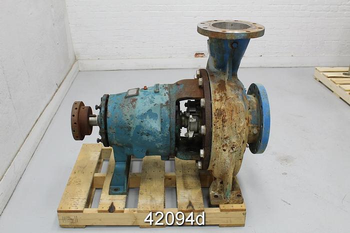 Used Goulds 3175 8x10x18 Pump, Stainless Steel Casing #42094