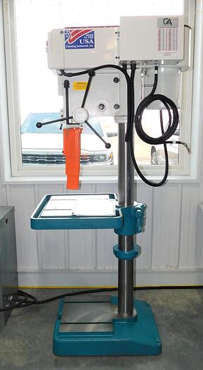 #10202: NEW Clausing 20" Single Spindle Drill Press