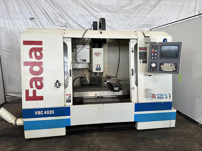 Used 2000 Fadal 4020 Vertical Machining Center - 4th Axis