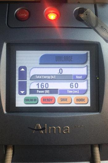Used Alma Accent XL w/ 3 HP's: Unilarge, Bipolar & Uniform