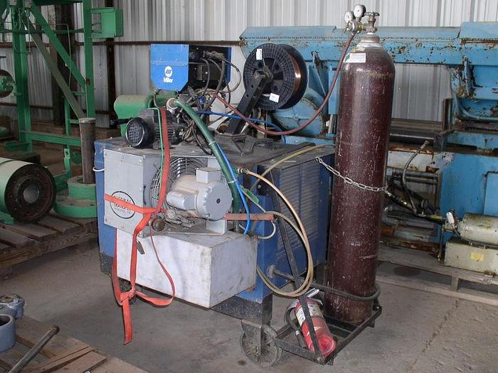 Used MILLER PULSTAR 450 AMP MIG WELDER