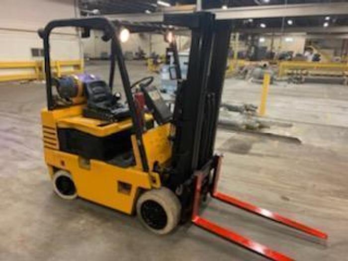 Used 5,000 POUND CATERPILLAR MODEL T50E FORKLIFT - PENDING JF