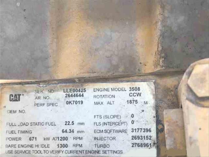 Used Hongua International HHF-1000 Triplex Mud Pump