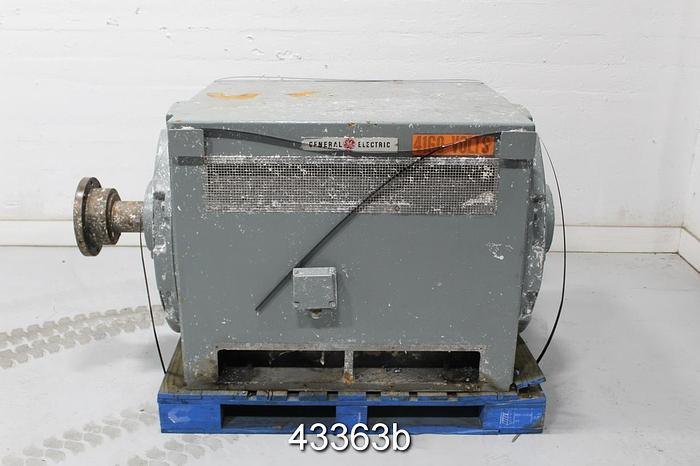 Used General Electric 5K83071360501 A/C Motor, 400Hp, 710Rpm, 4160Volts #43363