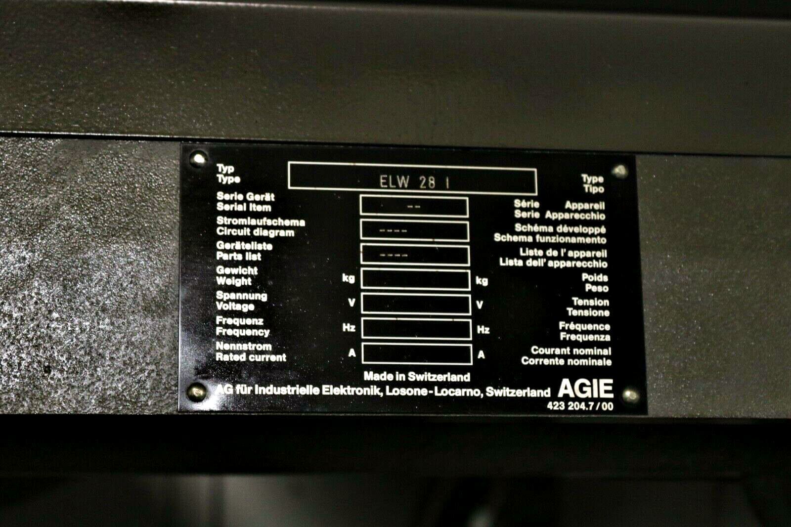 Used Agie Agiethron integral 3 - 1995