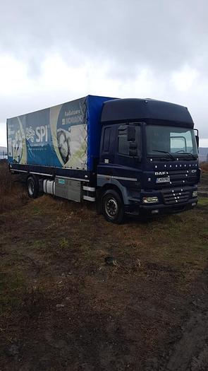 Gebruikt 2005 DAF 85 CF 340 tampoline 4x2 FULL STEEL MANUAL