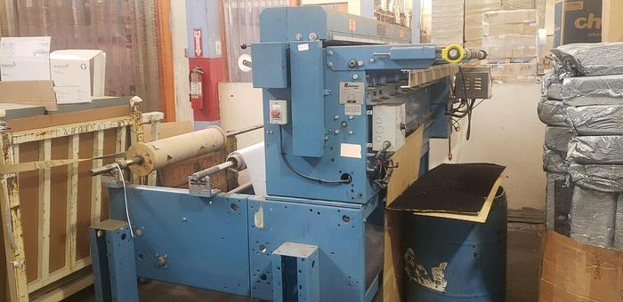 Used 72" ROSENTHAL SHEETER MODEL WA-S-6-HUBEACDB-24 W/ DUAL UNWIND