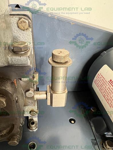 Used Welch  ChemStar 1400N Rotary Vane Oil Belt Vacuum Pump w/ Westinghouse AC Motor