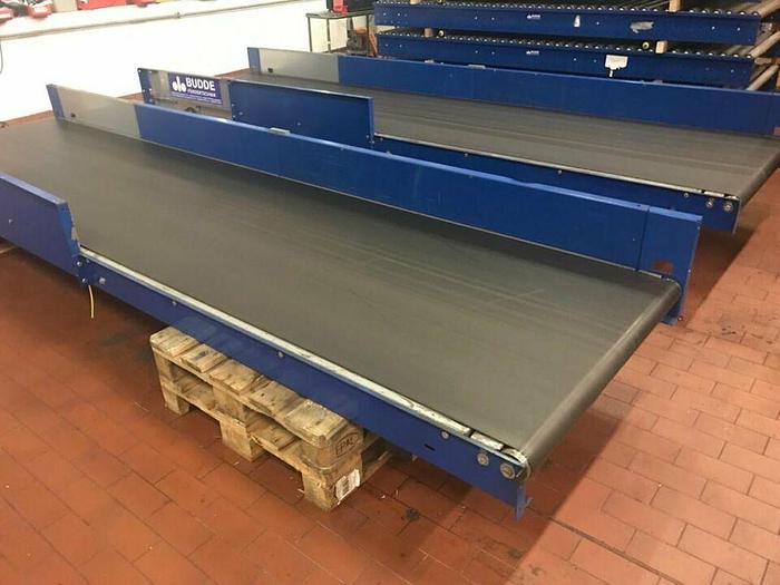 Gebraucht BUDDE Gurtförderer Förderband
