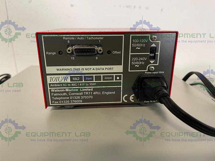 Used Applikon  ADI 1030 Bio Controller w/ Watson Marlow 101U/R, Cole Parmer Flowmeter