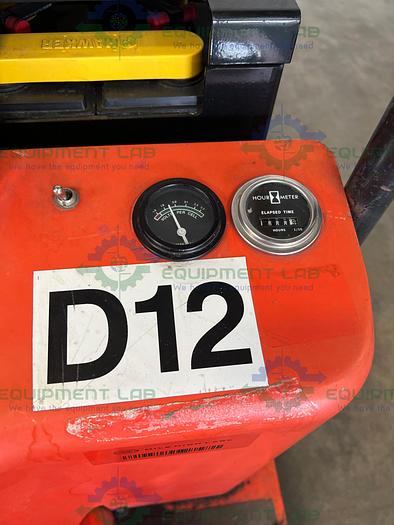 Used Raymond 112AT-FRE60L Rider Pallet Jack 6000 Lbs Capacity w/ Hawken Battery