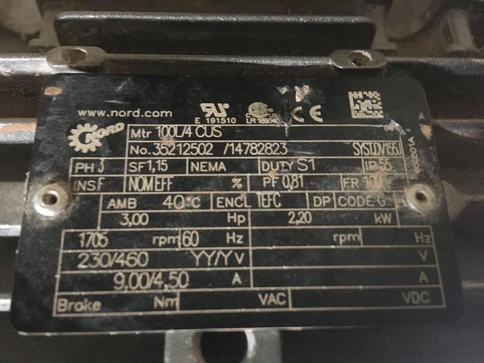 Used  GROEN 150 GAL SINGLE AGITATION SCRAPING ARM & MOTOR previously used in a GROEN TA150-SP STEAM KETTLE (STOCK #807).