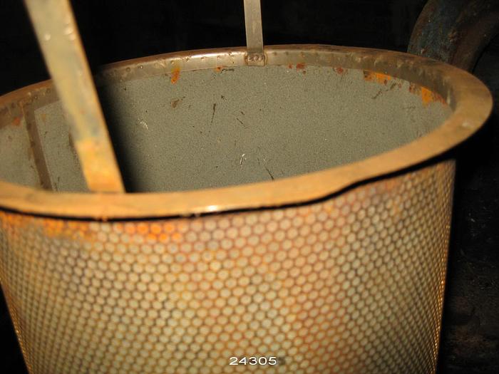 Used Hayward  Hayward Raw Water Strainer, Dual Canister, 8" Inlet And Outlet Flanges, Iron Body, Bronze Internals, Canister Filter Has 1/8" Holes Outside, Fine Wire Screen On Inside, Physical Size, 53" Long, 51" Tall, 25" Wie, 200Lbs Max Working Pressure #24305