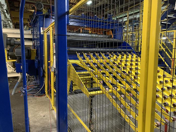 Used 84" Automatic Feed Co. Blanking Coil Feedline