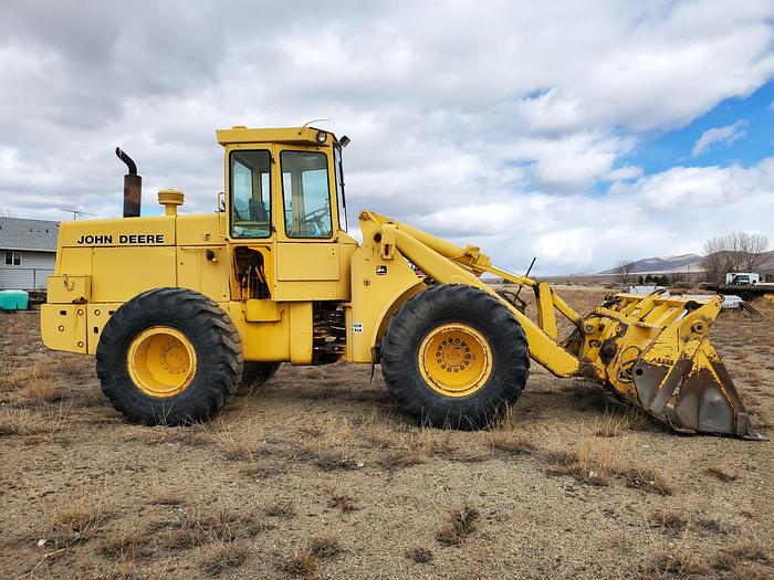 Used John Deere 644C Wheel Loader w/ Hyd Coupler