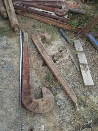 Used Set of J-Wrenches for Cable Tool Rig - 68 in Long