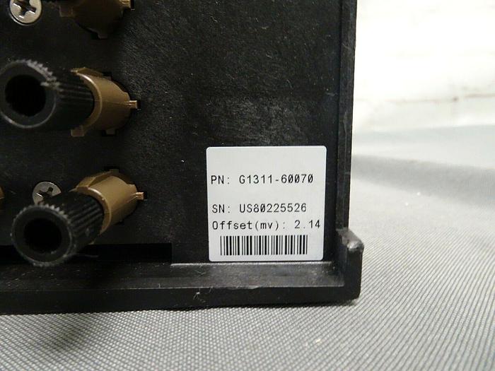 Used Agilent Technologies 4 Channel  Degasser Unit G1311-60070 *Parts/Repair* #2