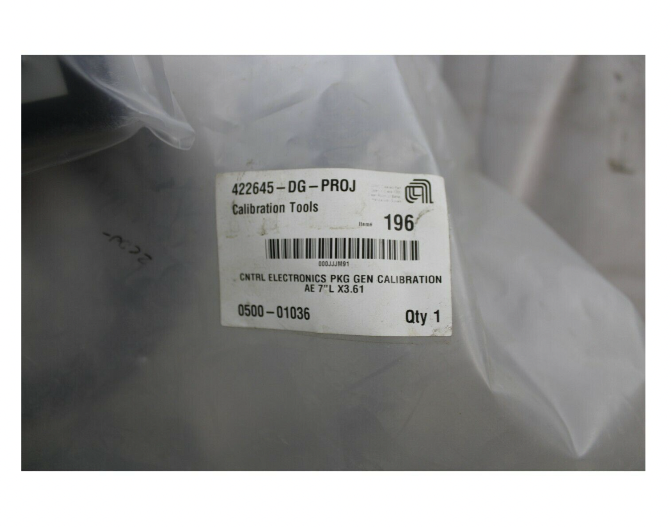 Used AMAT CNTRL ELECTRONICS PKG GEN CALIBRATION AE 0500-01036