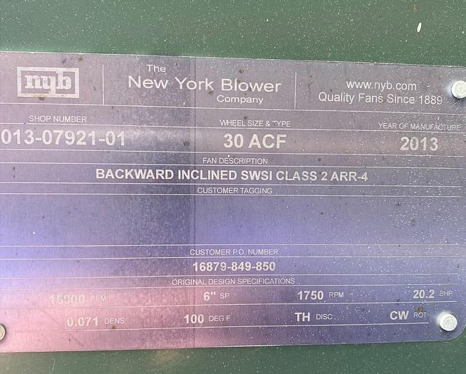 Used Burner, 16.5MM, Maxon, Mdl 400, Size 487M PRO, Blower #A743295