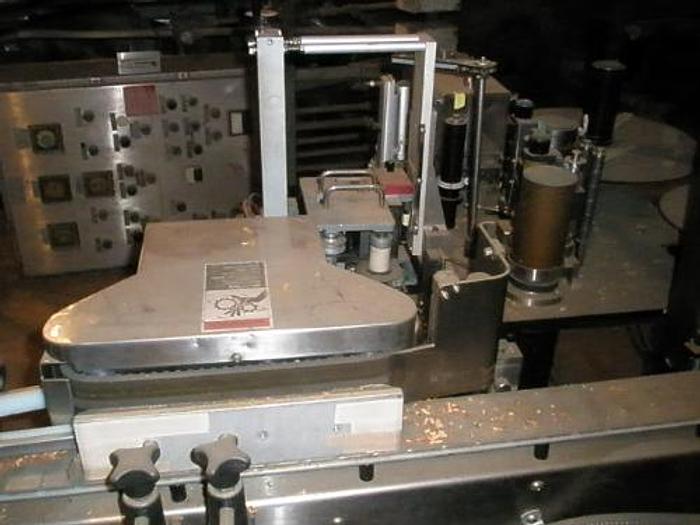 Used Labeler, Pressure Sensitive, New Jersey, Mdl 33YRSP, Vials #S735113