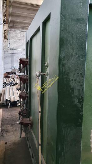Used Mudffled Gas turbo Kiln Moretti mod. FDTM4