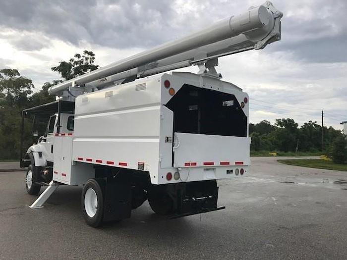 Used 2010 International 7300 4x4 Altec LRV58 63ft Over-Center Forestry Truck - C76319