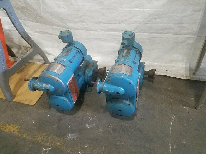 Used Reeves Variable Speed Drive Motor with Reliance Electric Gear Motor 1 HP
