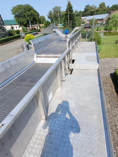 Used Fluidyzacyjny 2-taśmowy tunel zamrażalniczy - wykonanie nierdzewne