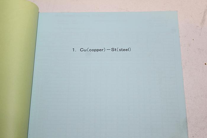 Parts Only Makino Instruction Manual Sinker EDM MGH Generator Machining Conditions (B5)