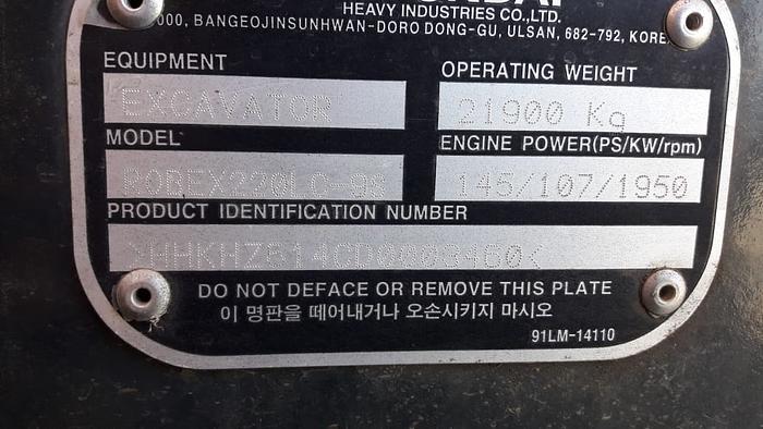 Usado 2013 HYUNDAI ROBEX 220 LC-9S