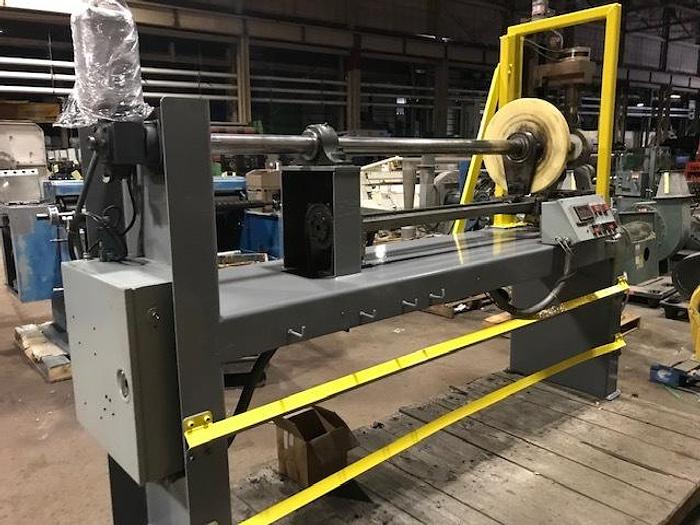 Used 60" CUSTOM SEMI-AUTOMATIC CORE CUTTER 4"-15" O.D. CAPACITY