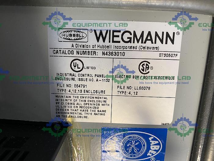 Used Fuji PHL11B12 PHL Paperless Record & Lenze SMVector ESV5 Inverter in Enclosure