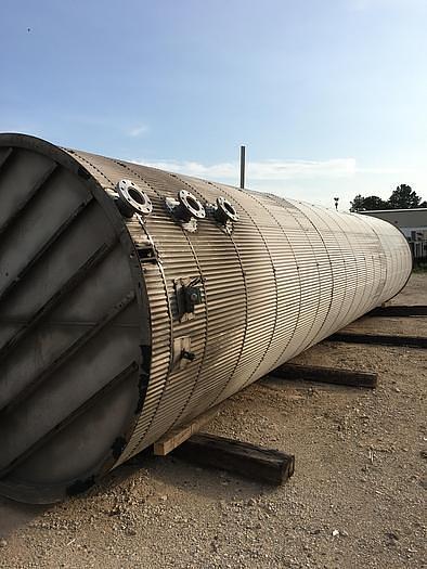 Used 10,000 GALLON ROSS ENGINEERING VERTICAL TANK - T316L S/S