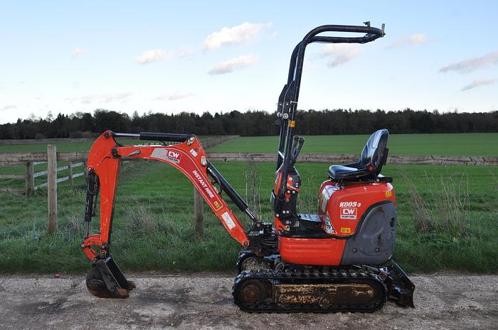 Used 2017 KUBOTA K008-3