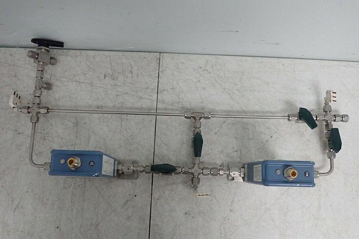 Used 2 Micro Motion LF Type 4X/IP65 Flow Meters LF3M32311VGMEAAZZ LF4M32311VGMEAAZZ