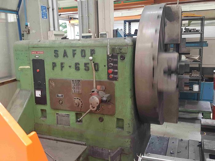 Usato TORNIO PARALLELO A TRE GUIDE SAFOP PF 650 x 6000