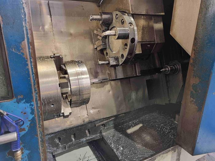 Usato TORNIO PARALLELO A BANCALE INCLINATO DE BERNARDI H 500 CNC