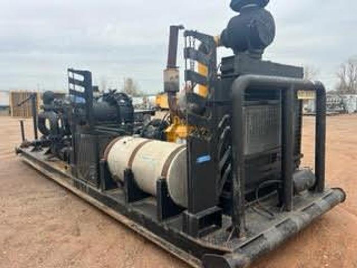 Used Axon 500 (HT-400) Horizontal Triplex Mud PUmp Package