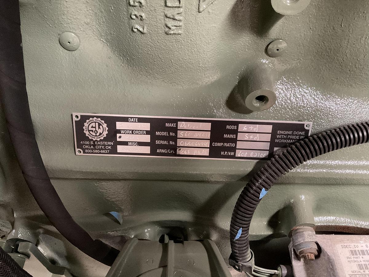 Remanufactured Detroit Diesel 60 Series DDEC IV