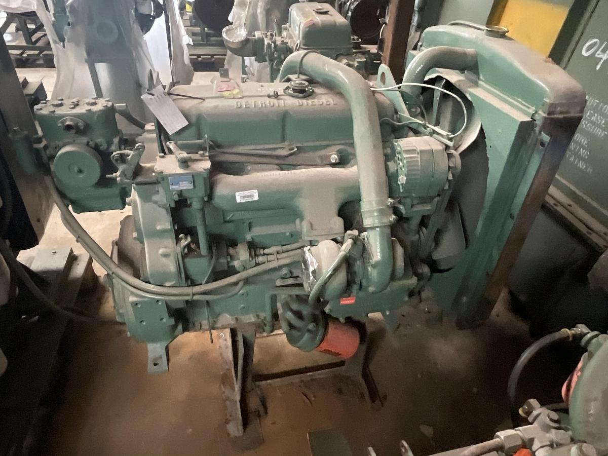 Remanufactured Detroit Diesel 4-53T