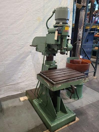 Used Johansson Radial Arm Drill Press DEEP REACH DRILLING