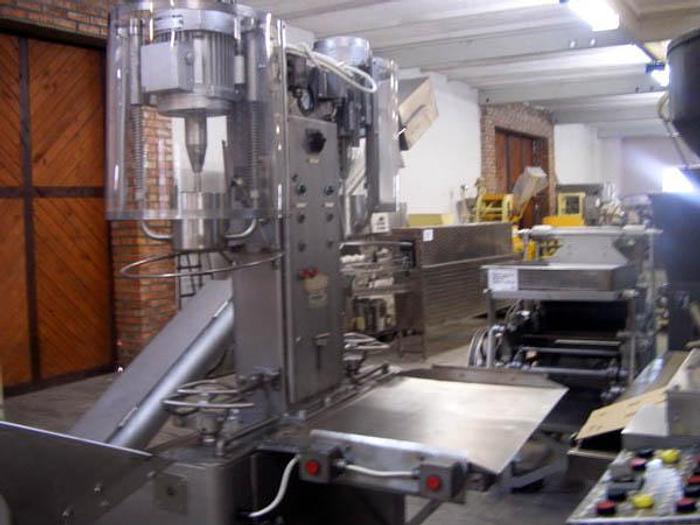 Used Wycinarka głąbów kapusty, 2-głowicowa – "Square", Dania